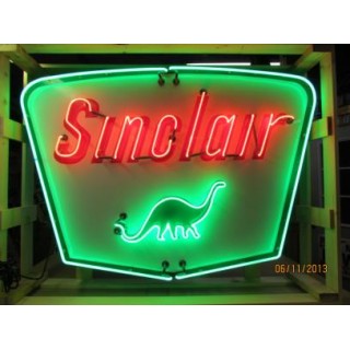 New Sinclair Dino Gasoline Bar Beer Neon Light Sign 24"x20" 