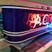 New AC Spark Plug / GM Painted Neon Sign w/Bullnose Ends 9 Feet Wide x 12" High