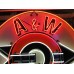 New A&W Root Beer Painted Neon 48" Diameter