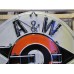 New A&W Root Beer Painted Neon 60" Diameter