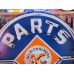 New Single-Sided Allis Chalmers Parts Service Porcelain Neon Sign 48" Diameter