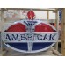 New American Porcelain Neon Sign - 48"W x 40"H