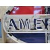 New American Porcelain Neon Sign - 48"W x 40"H