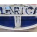 New American Porcelain Neon Sign - 48"W x 40"H