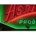 Original Ashland Products Porcelain Neon Sign 70 IN W x 46 IN H