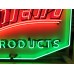 Original Ashland Products Porcelain Neon Sign 70 IN W x 46 IN H