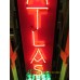 New Atlas Tires Painted Neon Sign 18"x 50"