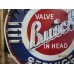 New Buick Valve in Head Porcelain Neon Sign 42" Diameter