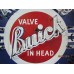 New Buick Valve in Head Porcelain Neon Sign 42" Diameter