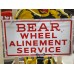 New "Bear Wheel Alinement Service" Painted Neon Sign 34"W x 53"H