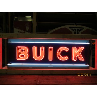 New "Buick"  Painted Neon Sign - 90"W x 32"H