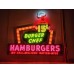 Original Burger Chef Porcelain Neon 19 FT W x 16 1/2 FT H