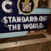 New Cadillac Standard of the World Double-sided Painted Neon Sign 8 FT Tall