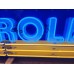 New Chevrolet Strip Painted Neon Sign w/Bullnose Ends 9 Feet W x 24"H