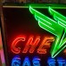 New Chevron Porcelain Neon Sign 60"W x 42"H