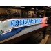 New Chevrolet Auto Sales Arrow Double-Sided Enamel Neon Sign 8 FT W x 18" H