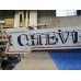 New Chevrolet Auto Sales Arrow Double-Sided Enamel Neon Sign 8 FT W x 18" H