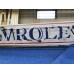 New Chevrolet Auto Sales Arrow Double-Sided Enamel Neon Sign 8 FT W x 18" H