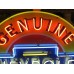 New Chevrolet Genuine Parts Porcelain Neon Sign 48" Diameter