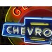 New Chevrolet Genuine Parts Porcelain Neon Sign 48" Diameter