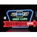 New Chevy "Save" Animated Porcelain Neon 72"W x 36"H