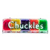 New Chuckles Candy Wrapper Painted Neon Sign 79 IN W x 26 IN H