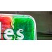 New Chuckles Candy Wrapper Painted Neon Sign 79 IN W x 26 IN H