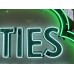 Original Cities Service Porcelain Neon Sign 72" Diameter