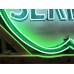 Original Cities Service Porcelain Neon Sign 72" Diameter
