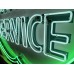 Original Cities Service Porcelain Neon Sign 72" Diameter