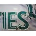 Original Cities Service Porcelain Neon Sign 72" Diameter