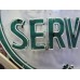 Original Cities Service Porcelain Neon Sign 72" Diameter