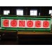 Original CONOCO Tin Painted Sign with Neon 12 FT x 3 FT