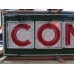 Original CONOCO Tin Painted Sign with Neon 12 FT x 3 FT