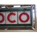 Original CONOCO Tin Painted Sign with Neon 12 FT x 3 FT