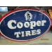 New Cooper Tires Porcelain Neon Sign 48"W x 30"H