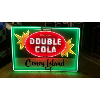 New Double Cola Painted Neon Sign 60" x 40"