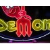 New Demon Porcelain Neon Sign 72"W x 48"H