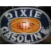 New Dixie Gasoline Oils Painted Enamel Metal Neon Sign 60"W x 42"H