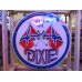 New Dixie Motor Oil Neon Sign - 42" Diameter