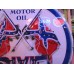 New Dixie Motor Oil Neon Sign - 42" Diameter