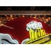 New Licensed "Dog n' Suds" Painted Neon Sign with Chaser Lights 7 1/2 FT W x 7 FT H