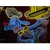 New Licensed "Dog n' Suds" Painted Neon Sign with Chaser Lights 106.5 IN W x 96 IN H