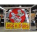 New Licensed "Dog n' Suds" Painted Neon Sign with Chaser Lights 7 1/2 FT W x 7 FT H