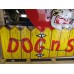 New Licensed "Dog n' Suds" Painted Neon Sign with Chaser Lights 106.5 IN W x 96 IN H