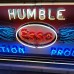 New "Esso Humble" Animated Single-Sided Porcelain Neon Sign 96"W x 38"H