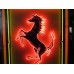 New Ferrari Painted Neon Sign 36"W x 72"H