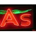 New "Flying A GAS" Porcelain Neon Sign - 59" x 29"