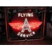 New Flying A Service Porcelain Neon Sign 72" W x 60" Diameter