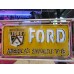 New Ford America's Favorite V8 Painted Billboard with Neon 8 FT W x 4 FT H